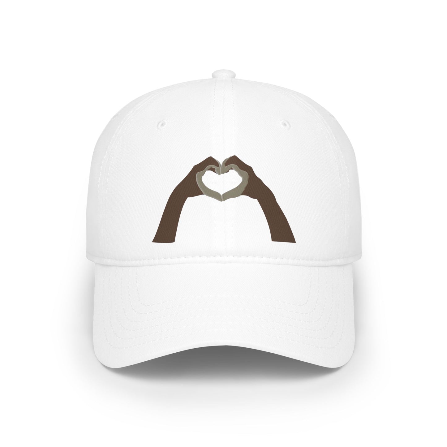 Clay Heart Hands 07 Baseball Cap