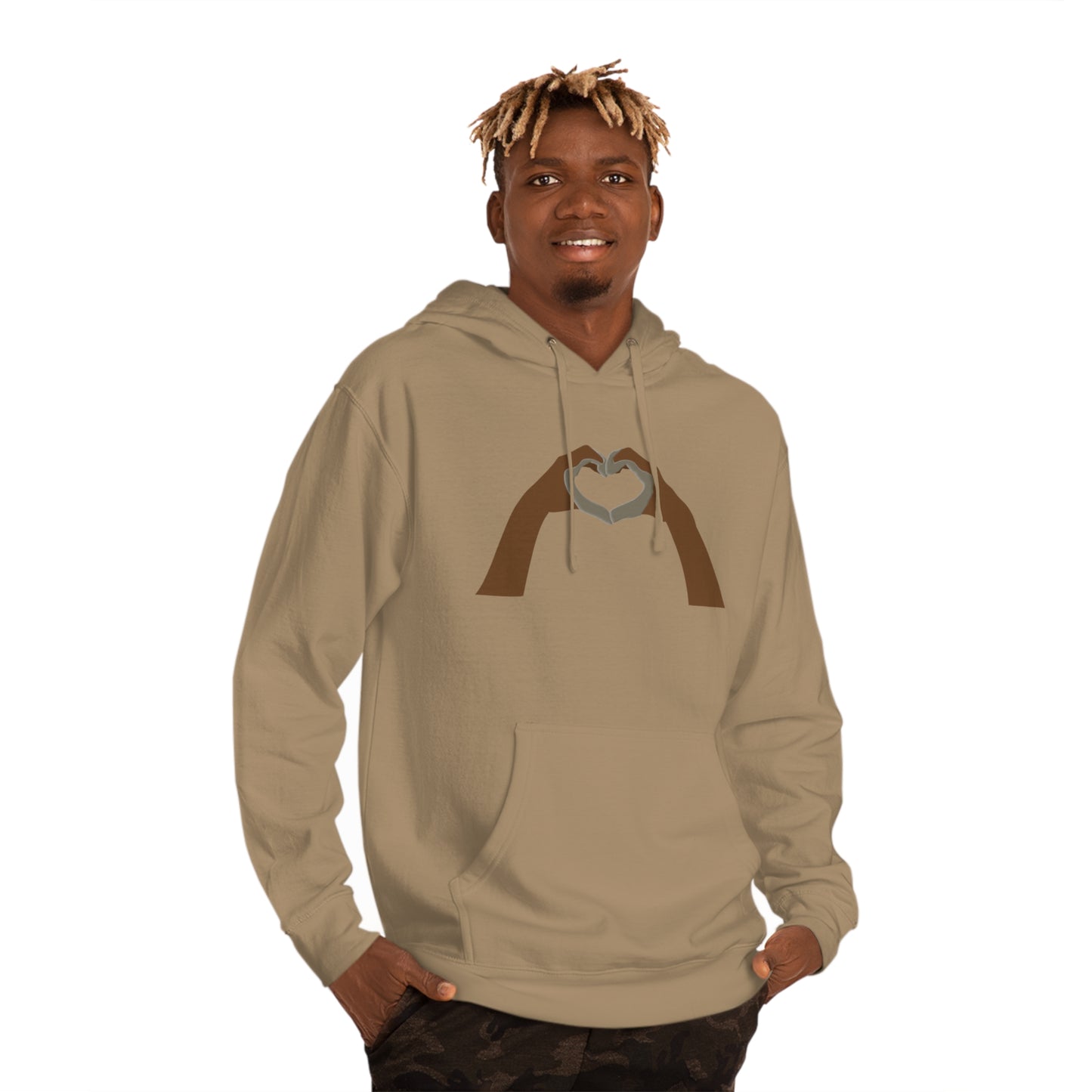 Clay Heart Hands 06 - Hooded Sweatshirt