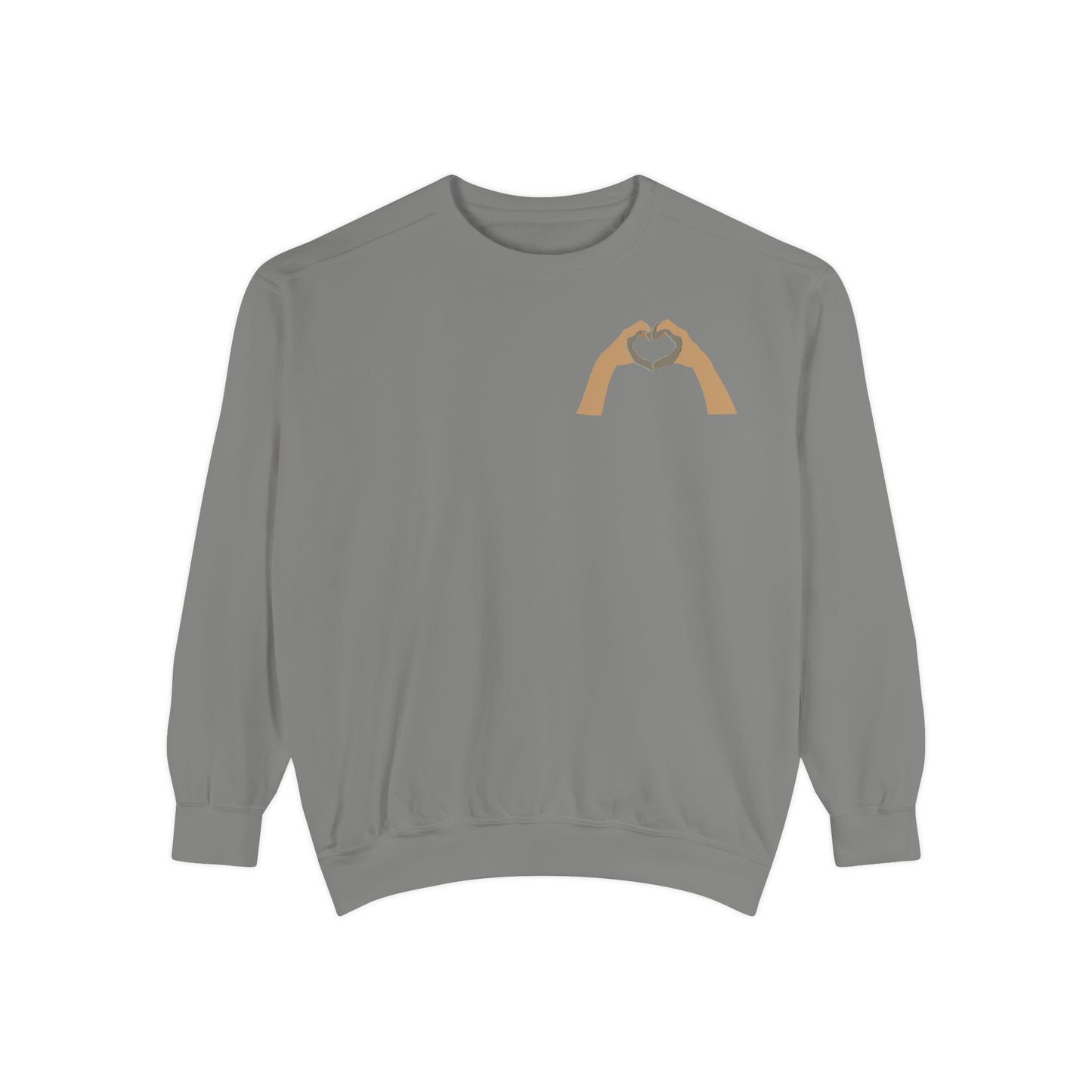 Clay Heart Hands 04 - Pocket Design Sweatshirt