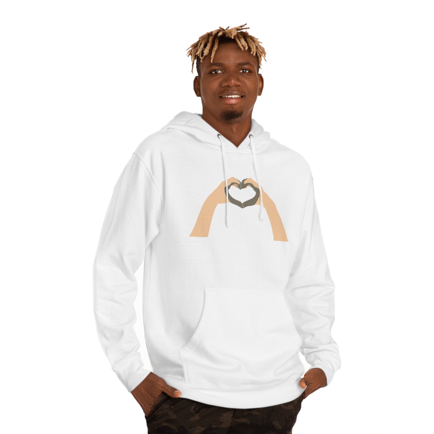 Clay Heart Hands 03 - Hooded Sweatshirt