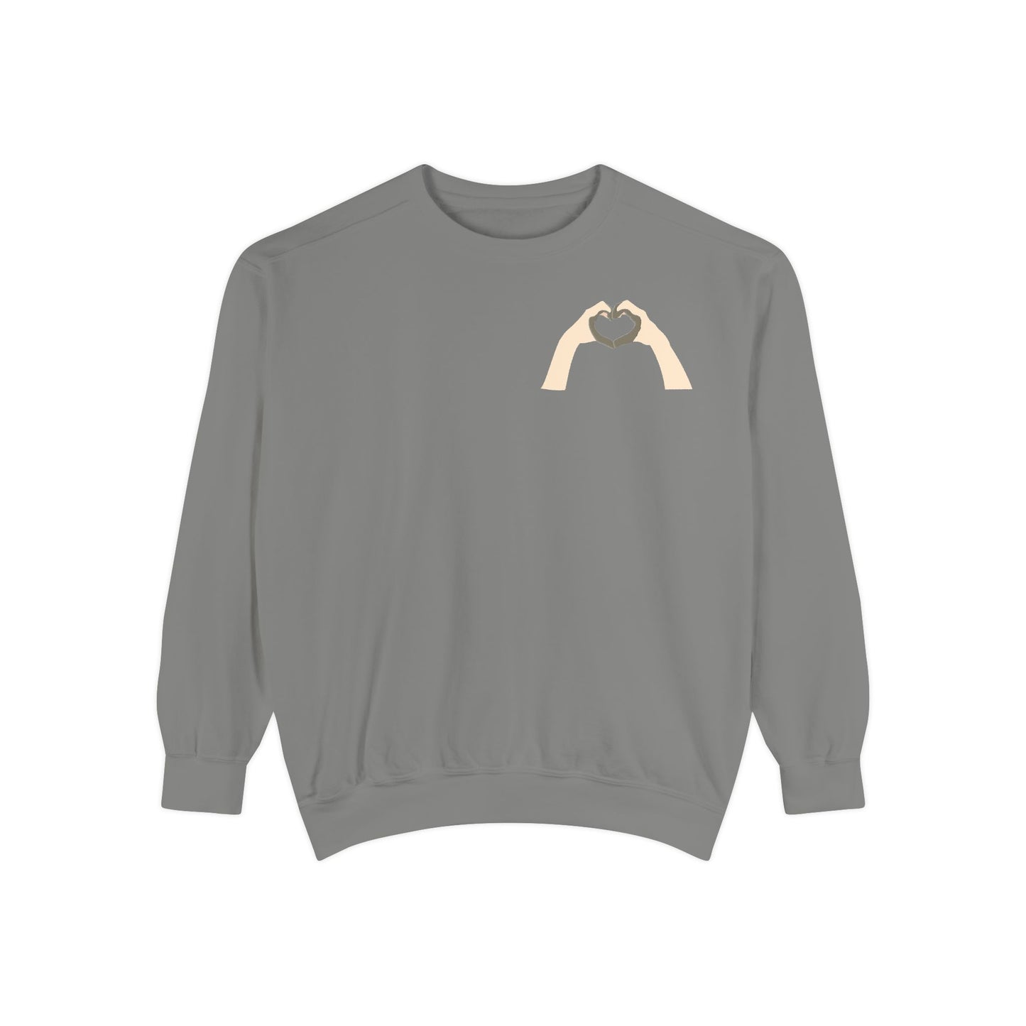 Clay Heart Hands 01 - Pocket Design Sweatshirt