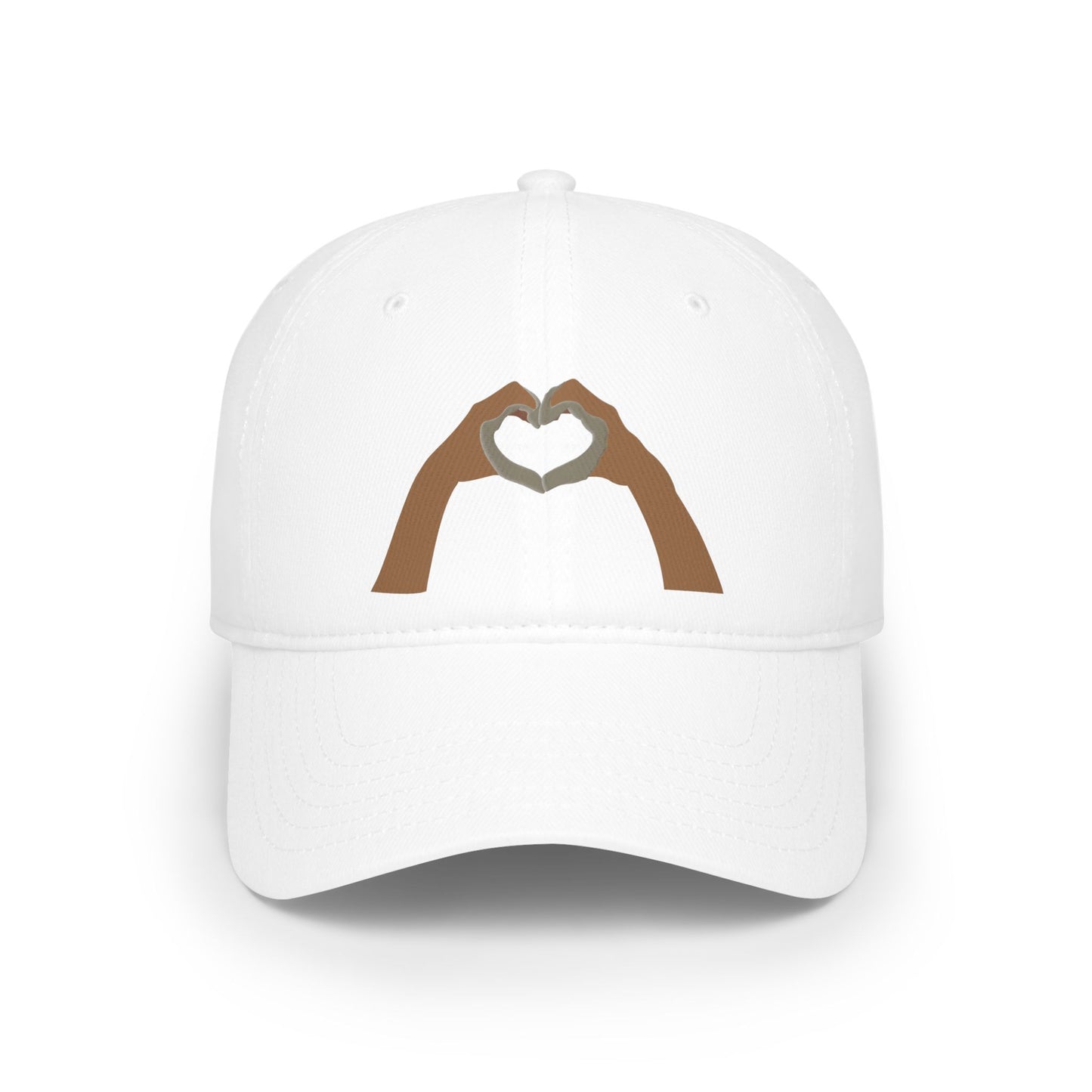 Clay Heart Hands 05 Baseball Cap