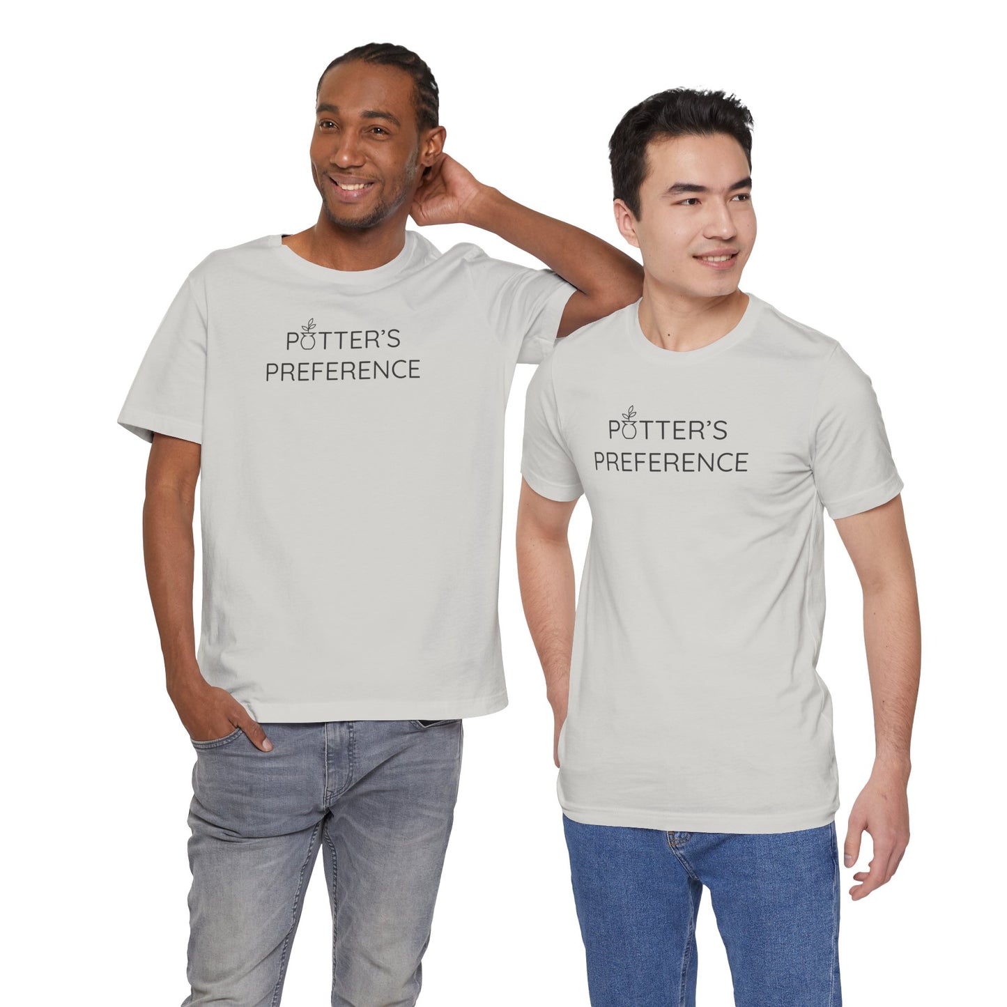 "Potter's Preference" Black Text Unisex Text