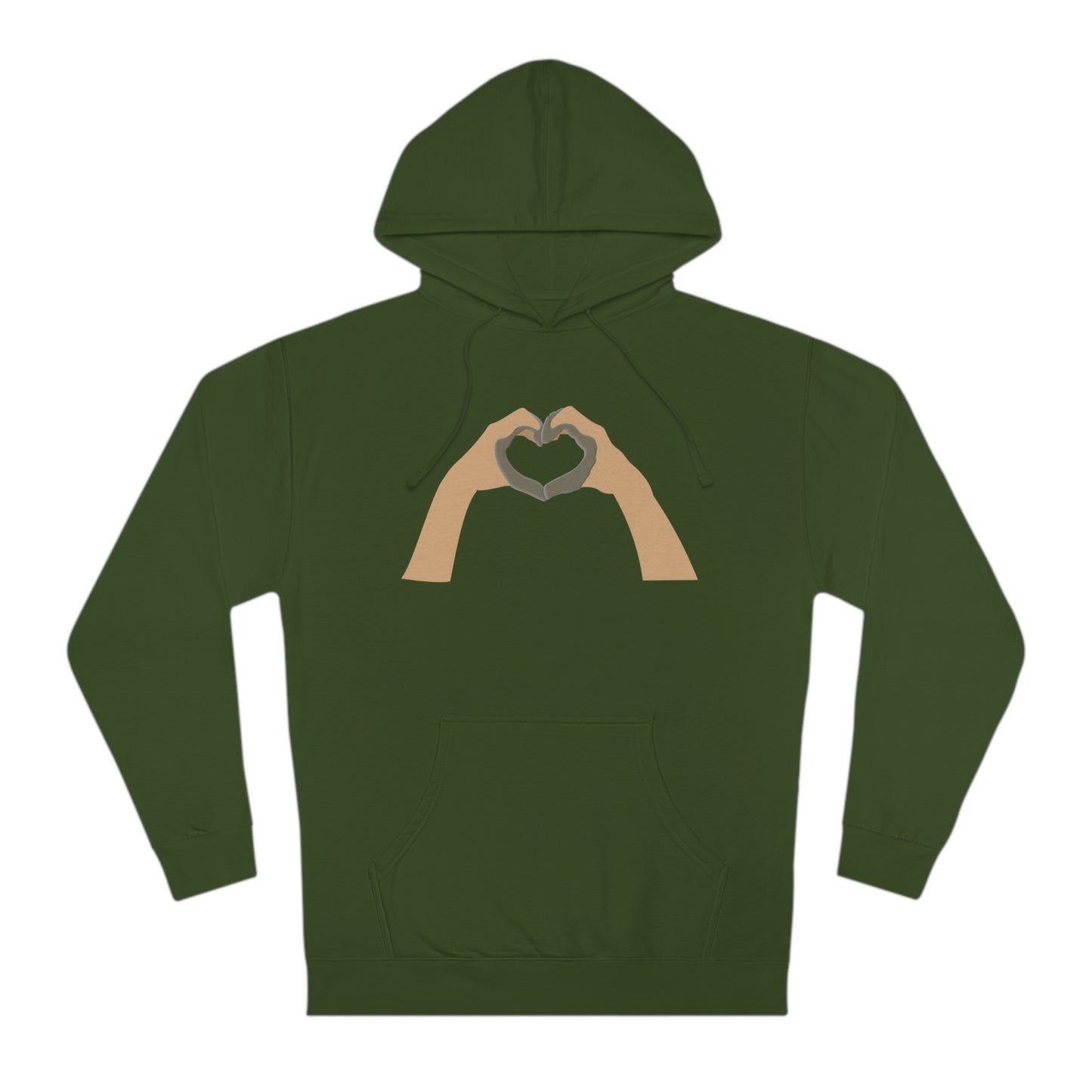 Clay Heart Hands 04 - Hooded Sweatshirt