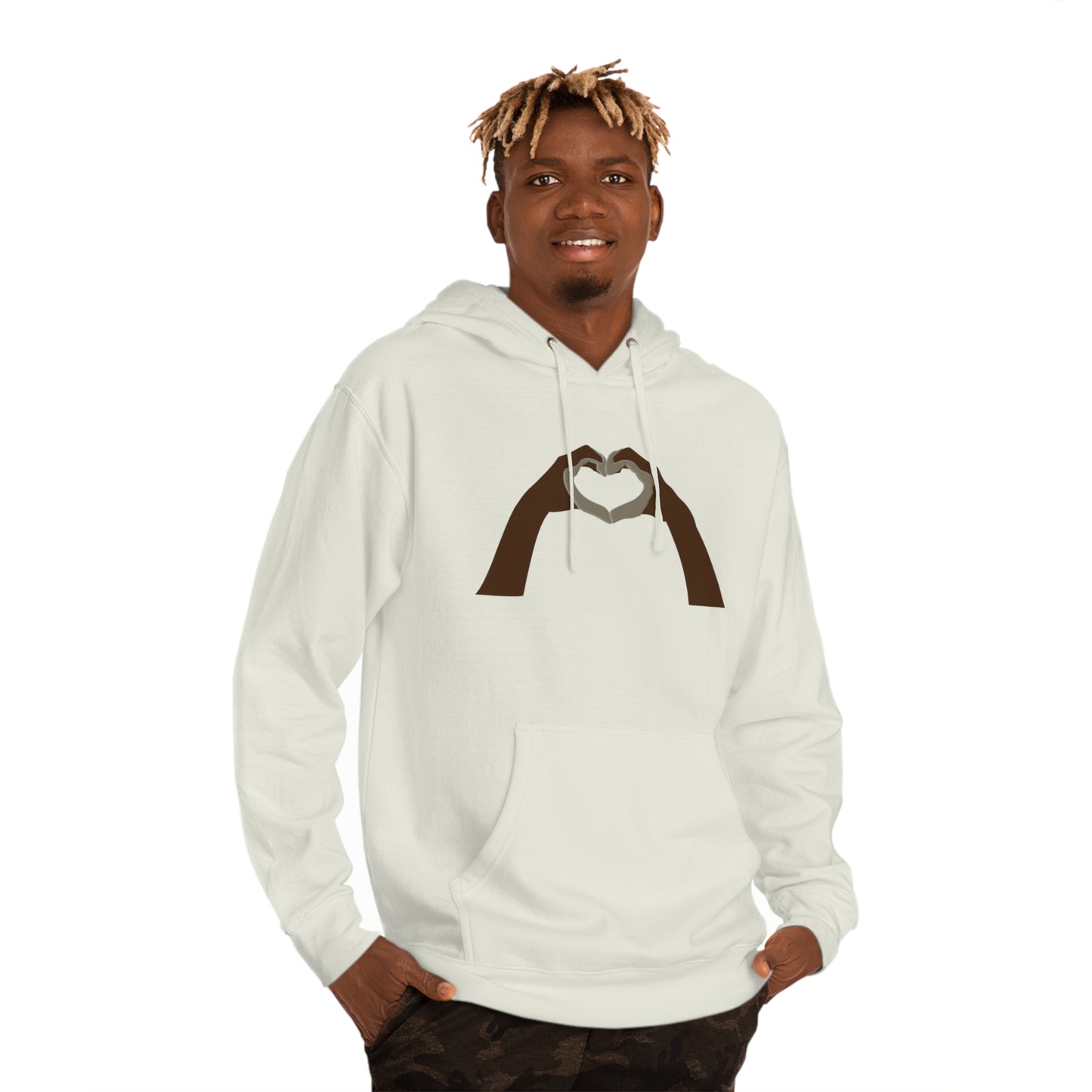 Clay Heart Hands 07 - Hooded Sweatshirt