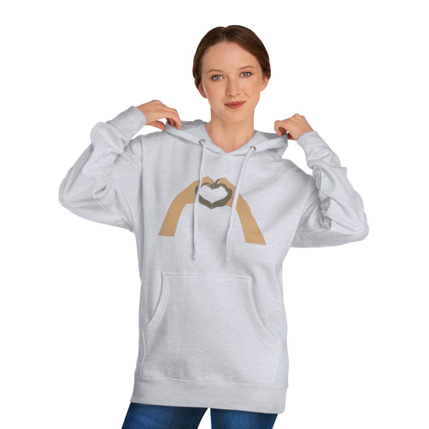 Clay Heart Hands 04 - Hooded Sweatshirt