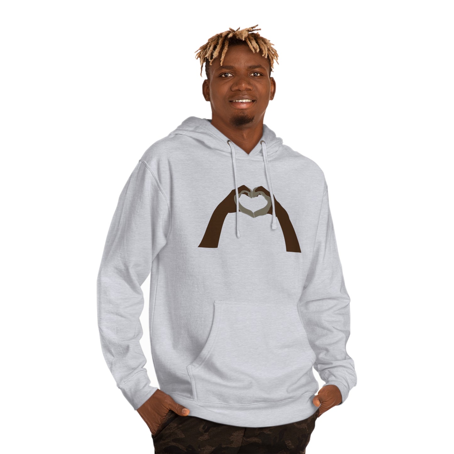 Clay Heart Hands 07 - Hooded Sweatshirt