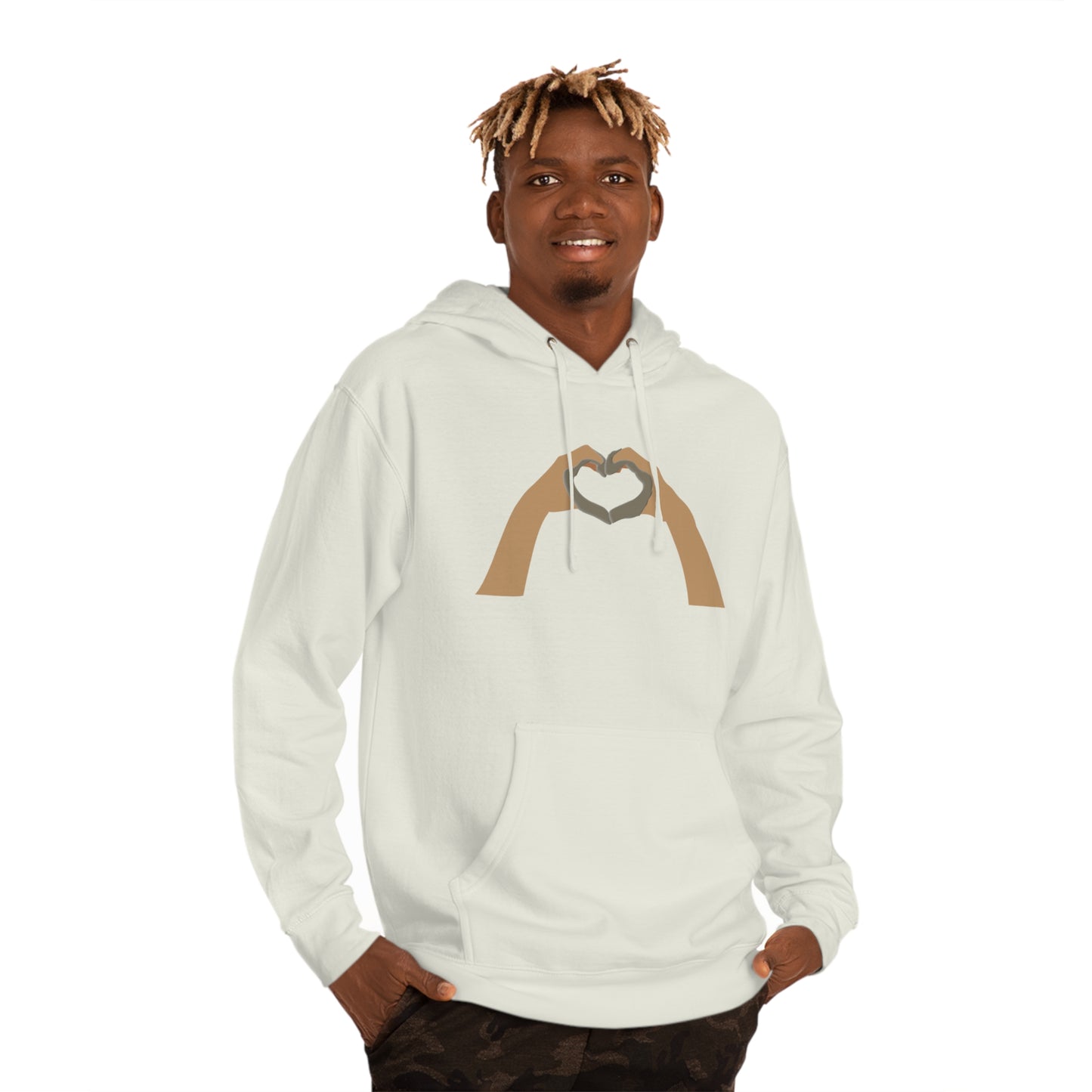 Clay Heart Hands 05 - Hooded Sweatshirt