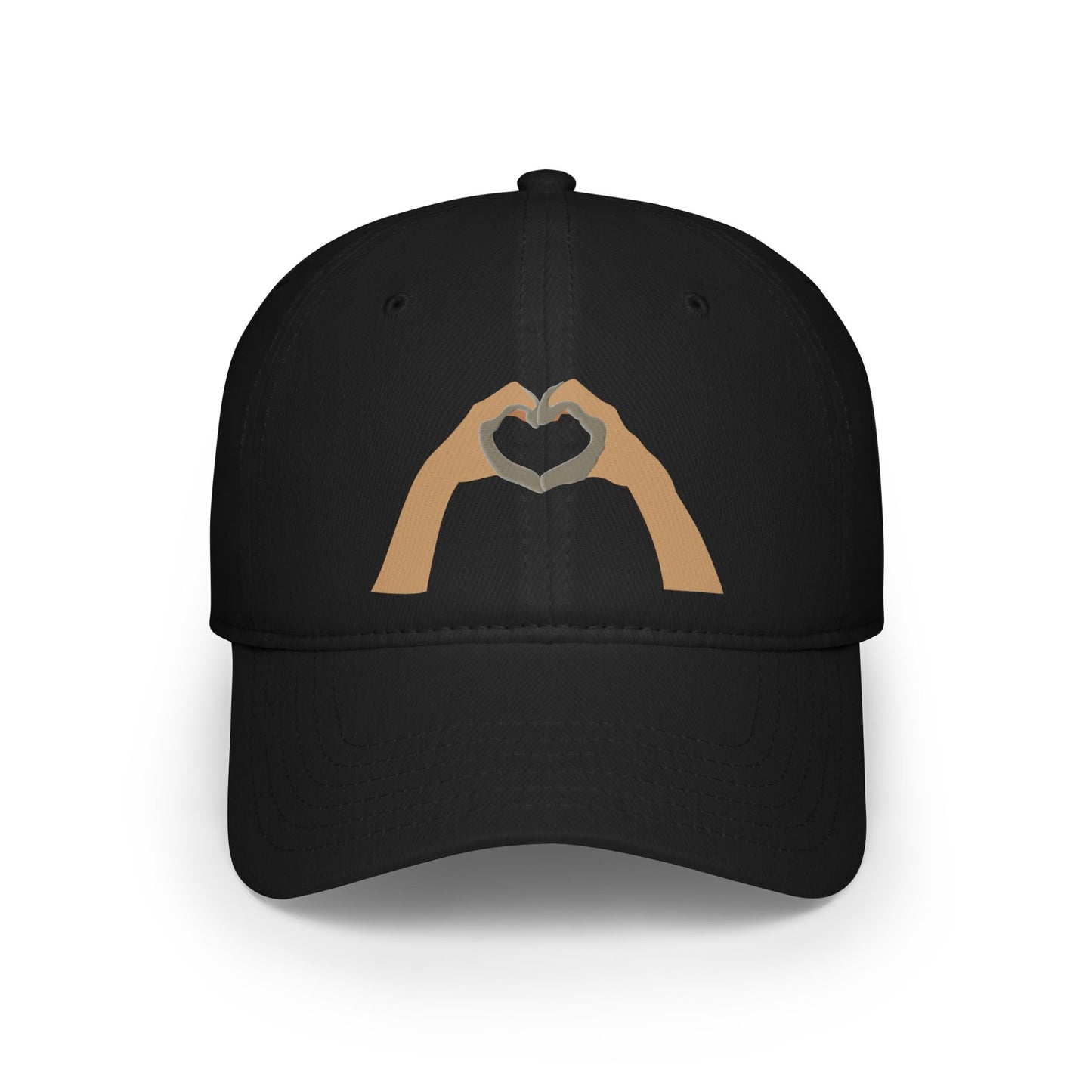 Clay Heart Hands 04 Baseball Cap