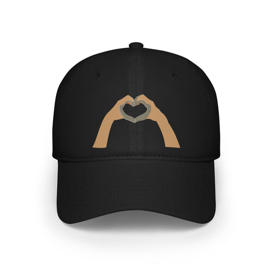 Clay Heart Hands 04 Baseball Cap