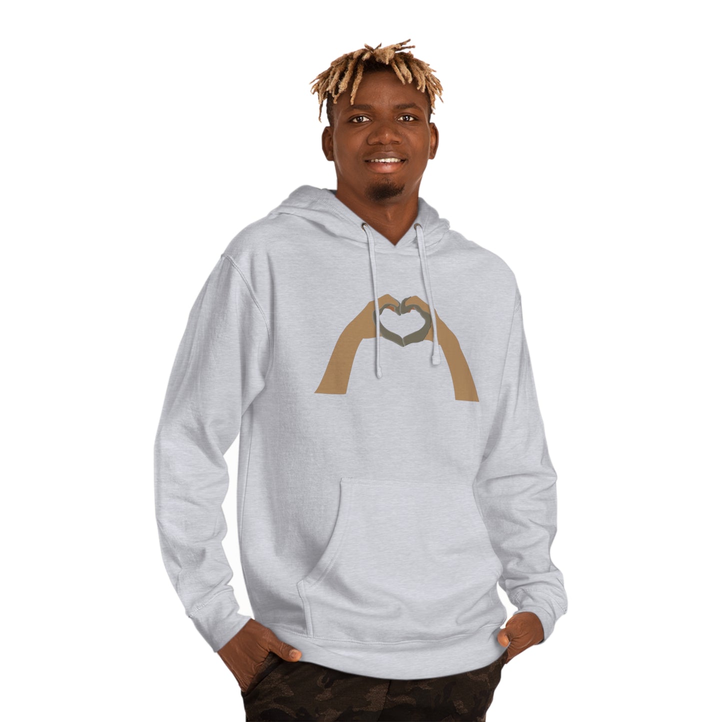 Clay Heart Hands 05 - Hooded Sweatshirt