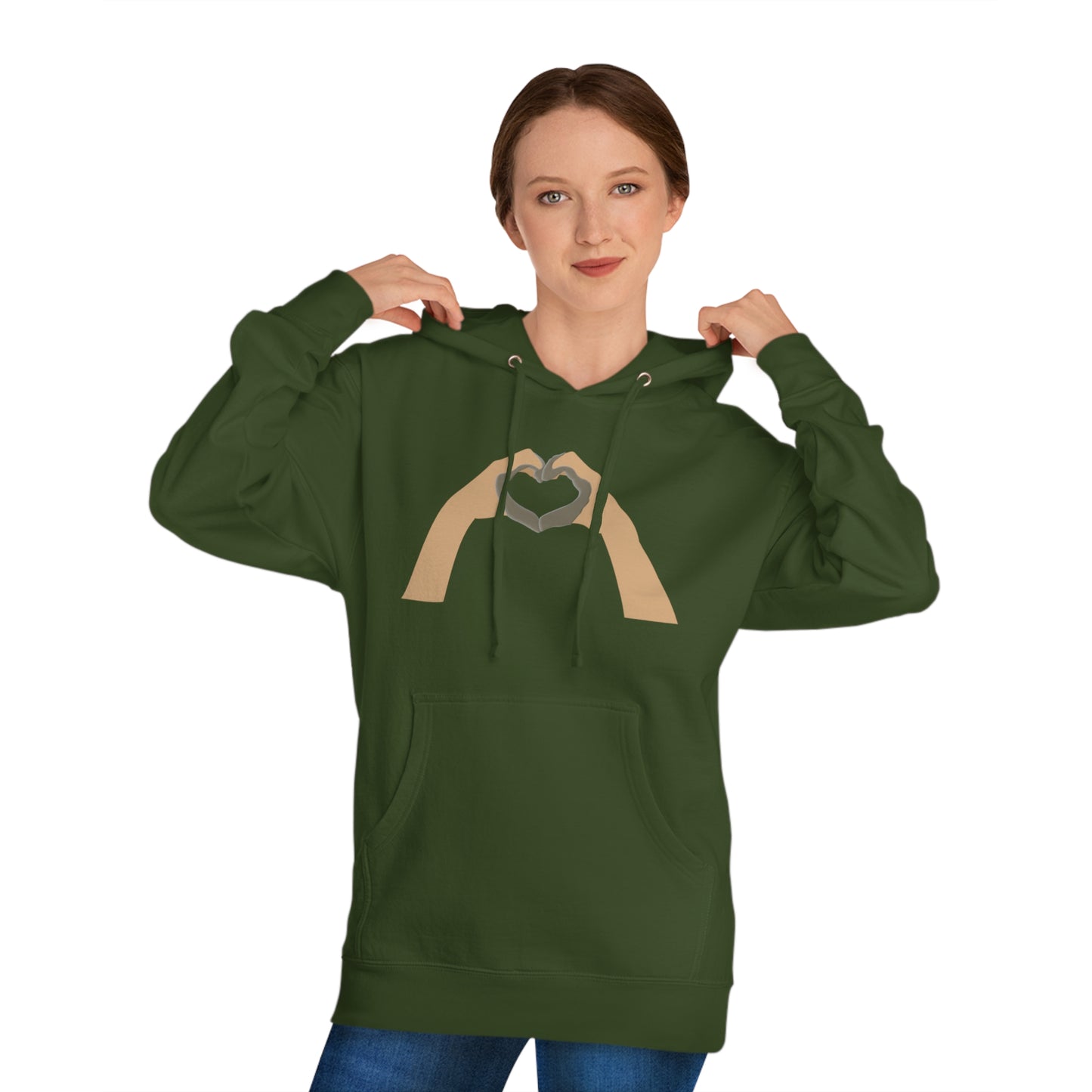 Clay Heart Hands 04 - Hooded Sweatshirt