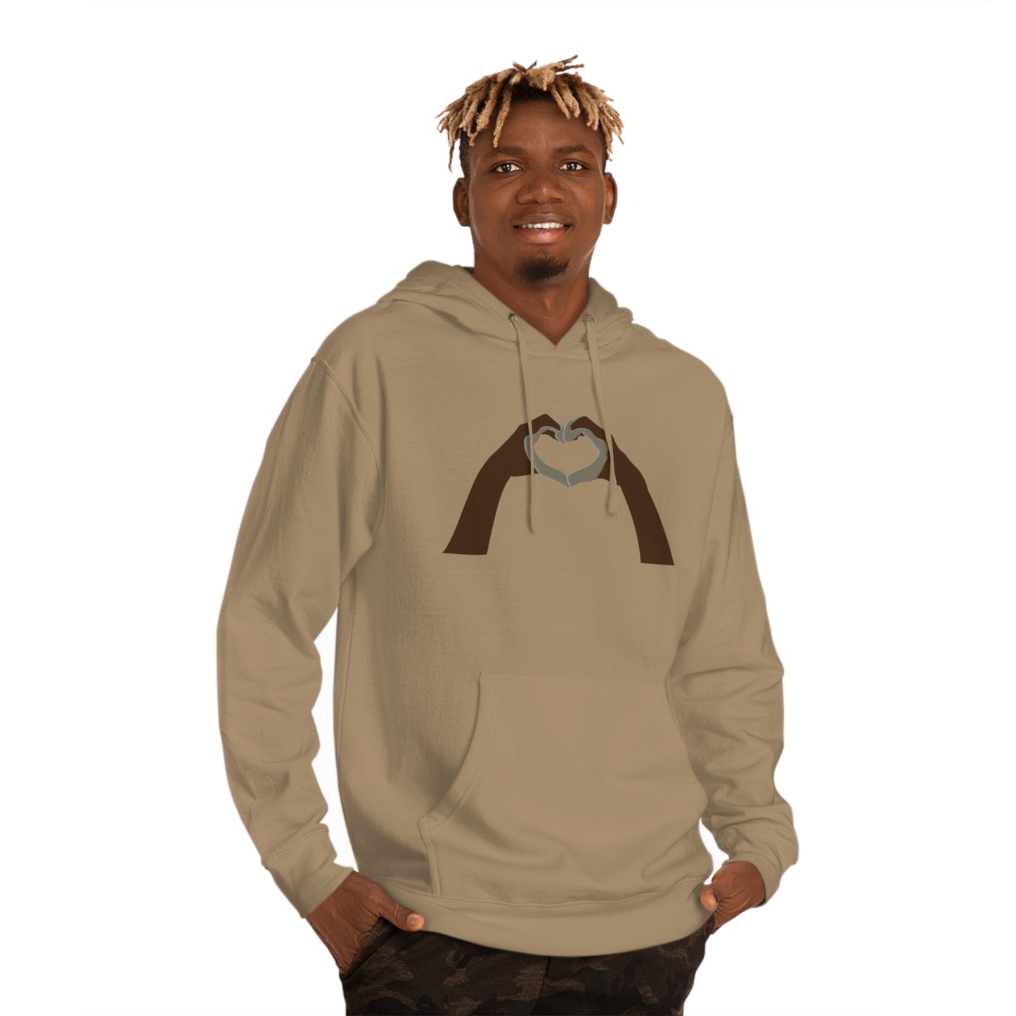 Clay Heart Hands 07 - Hooded Sweatshirt