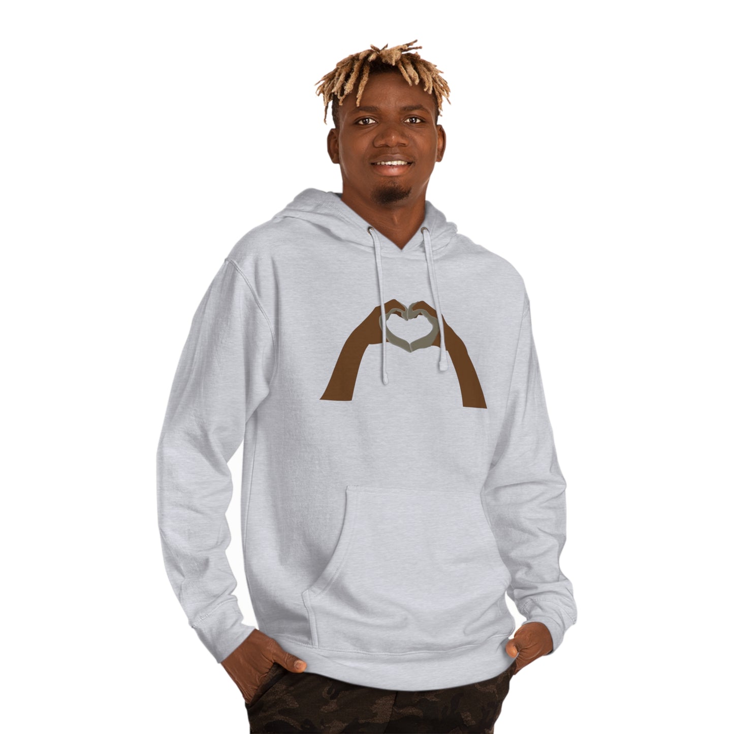 Clay Heart Hands 06 - Hooded Sweatshirt