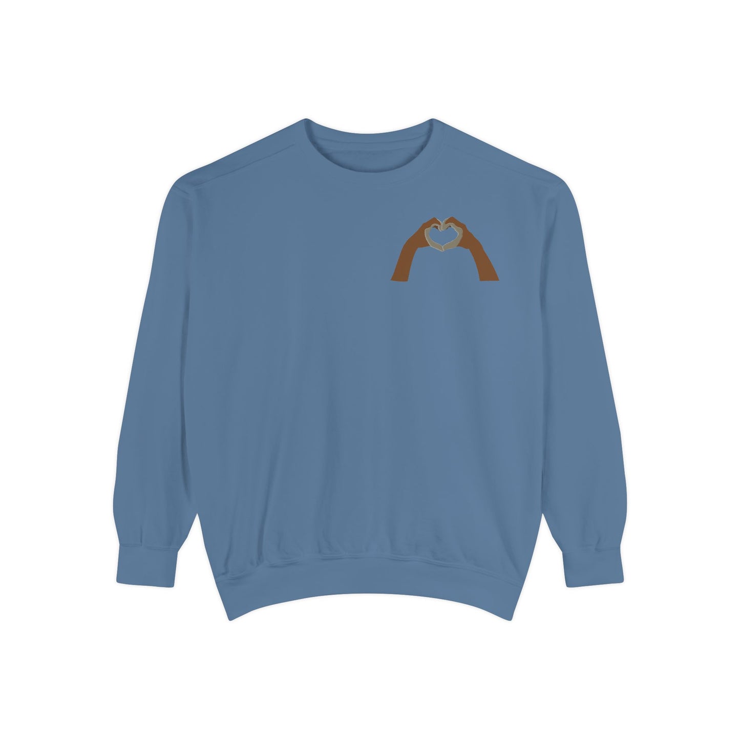 Clay Heart Hands 06 - Pocket Design Sweatshirt