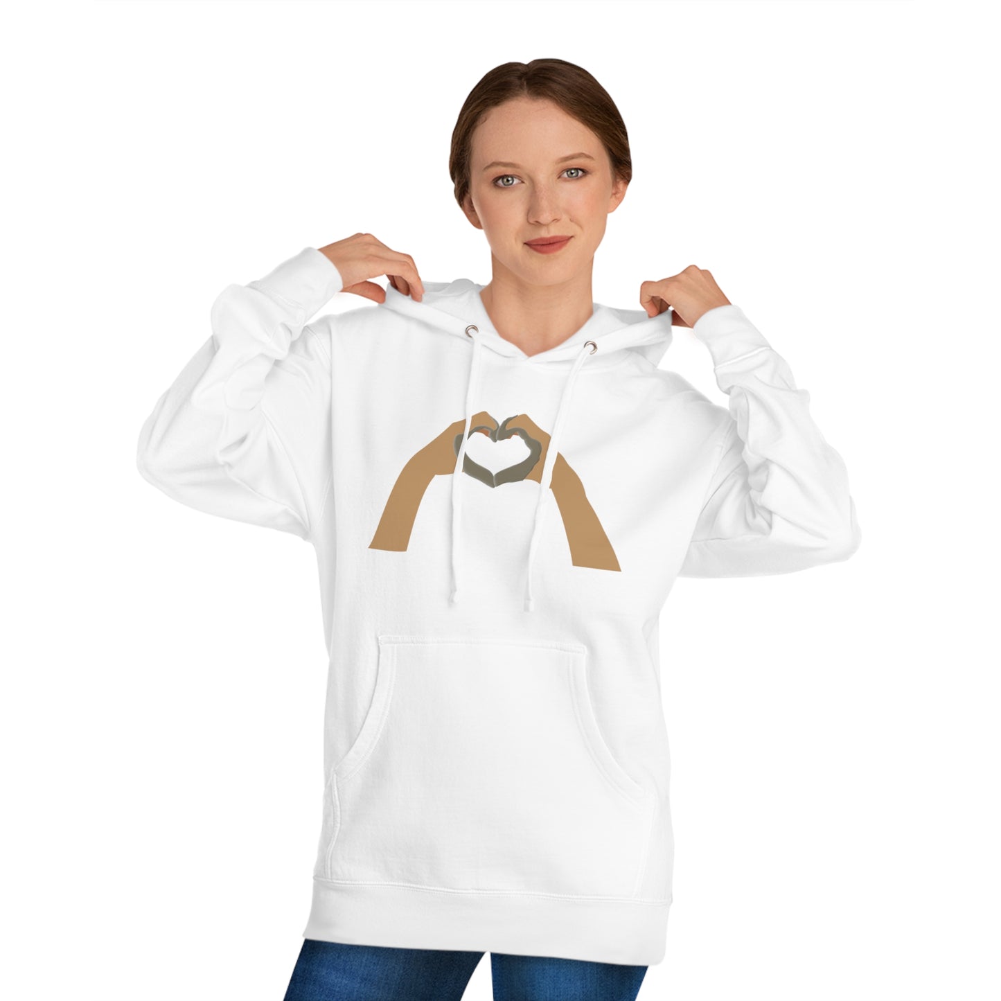 Clay Heart Hands 05 - Hooded Sweatshirt