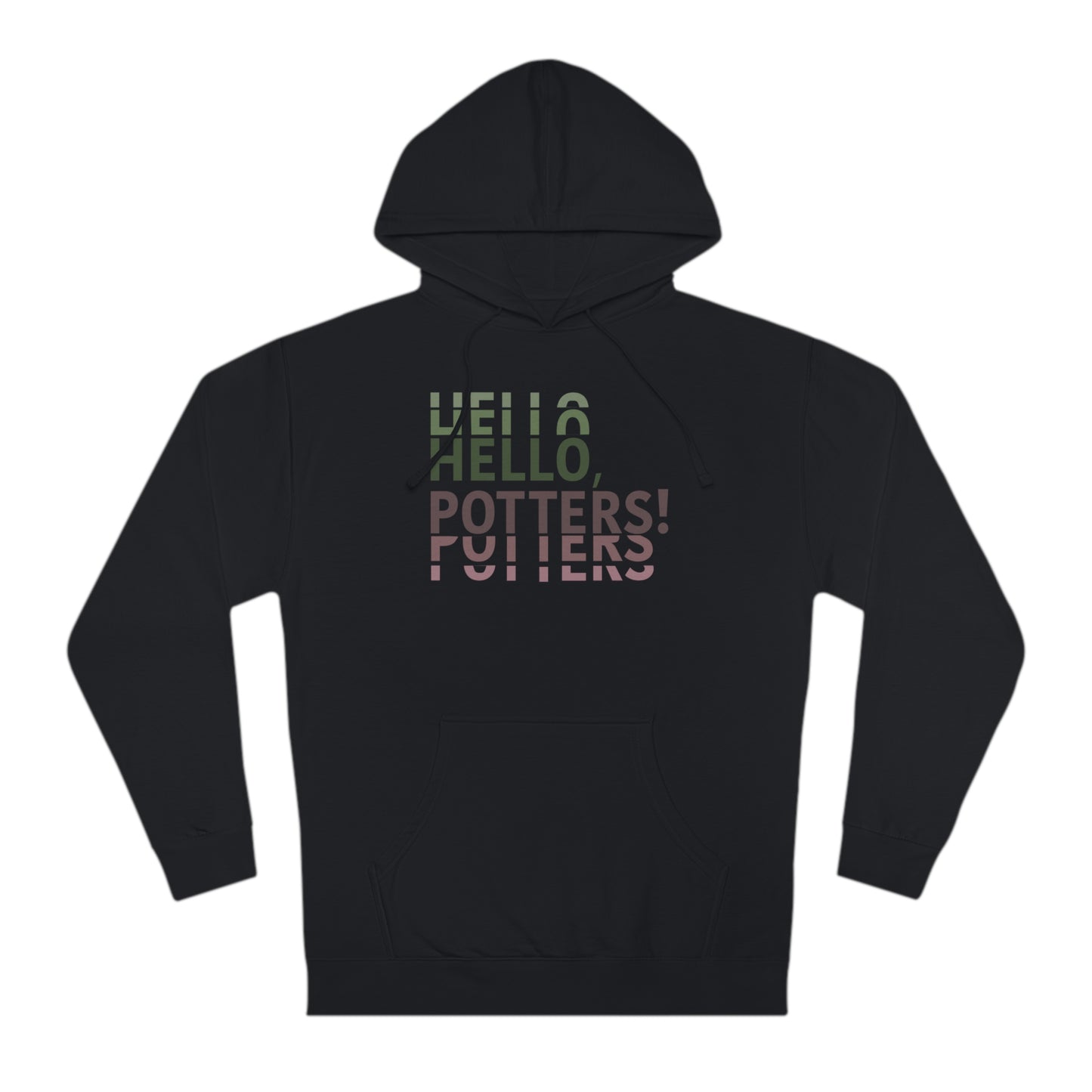 “Hello, Potters!” (Left) - Hooded Sweatshirt