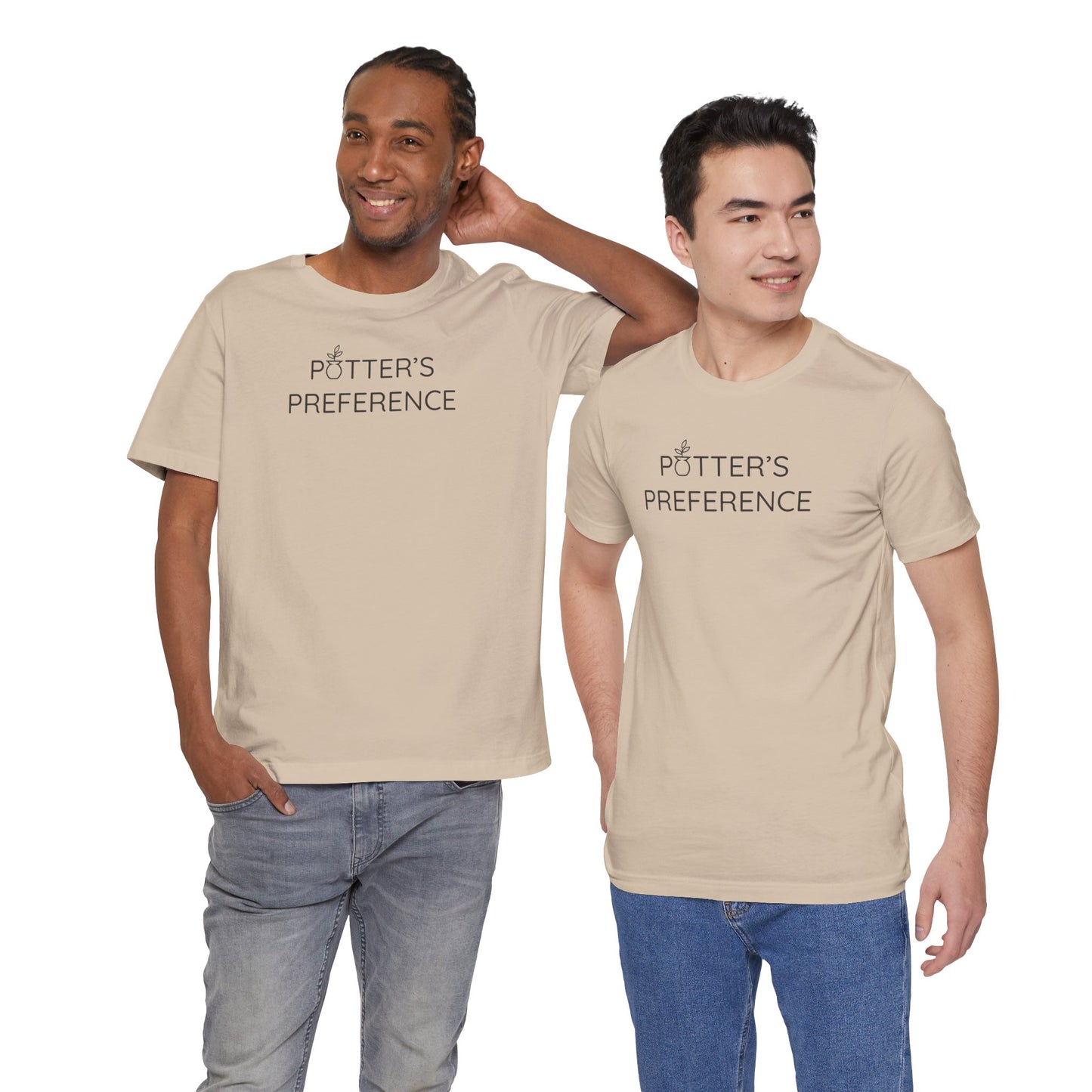 "Potter's Preference" Black Text Unisex Text