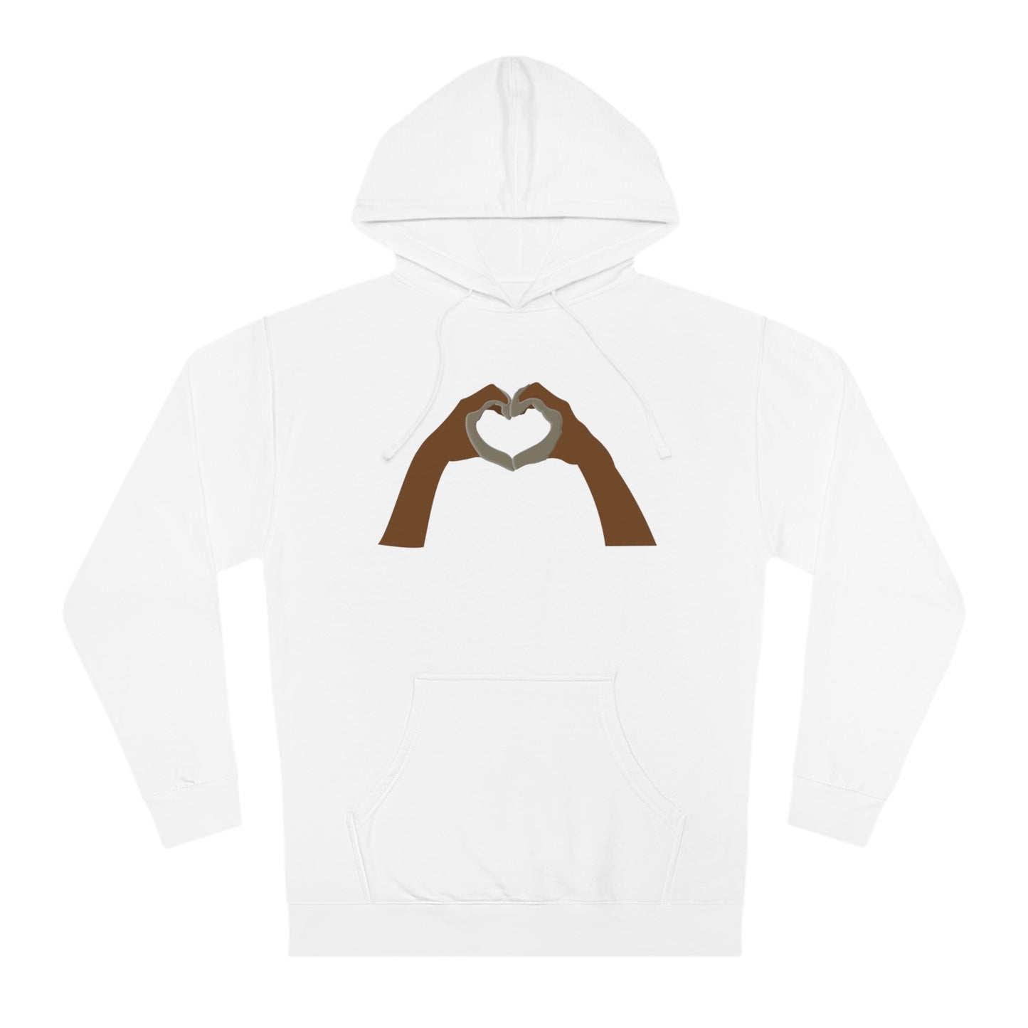 Clay Heart Hands 06 - Hooded Sweatshirt