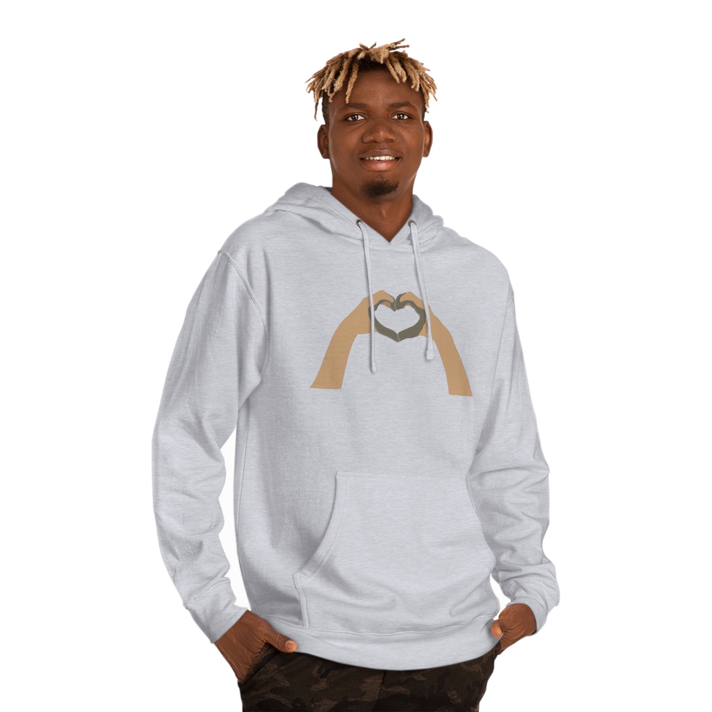 Clay Heart Hands 04 - Hooded Sweatshirt