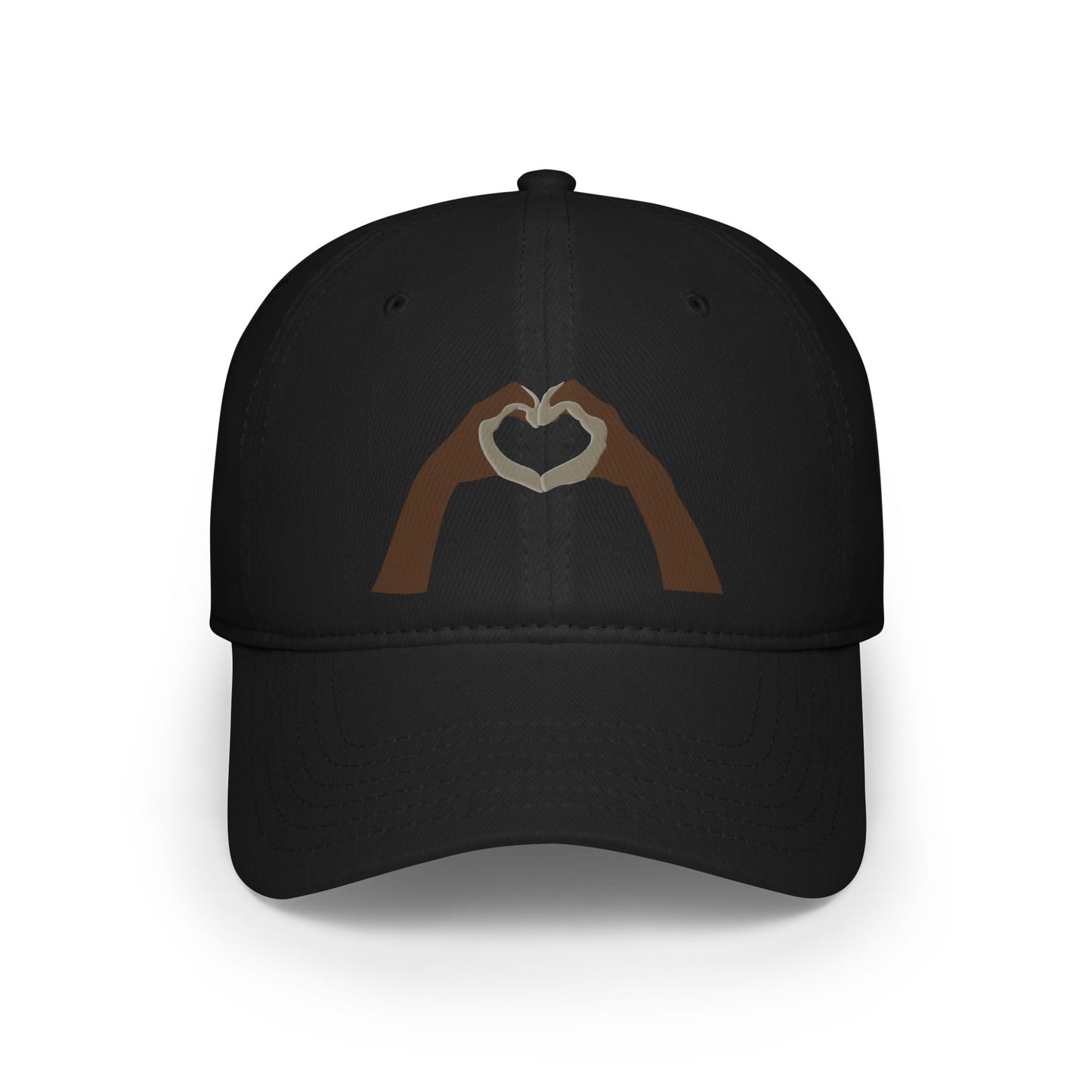 Clay Heart Hands 07 Baseball Cap