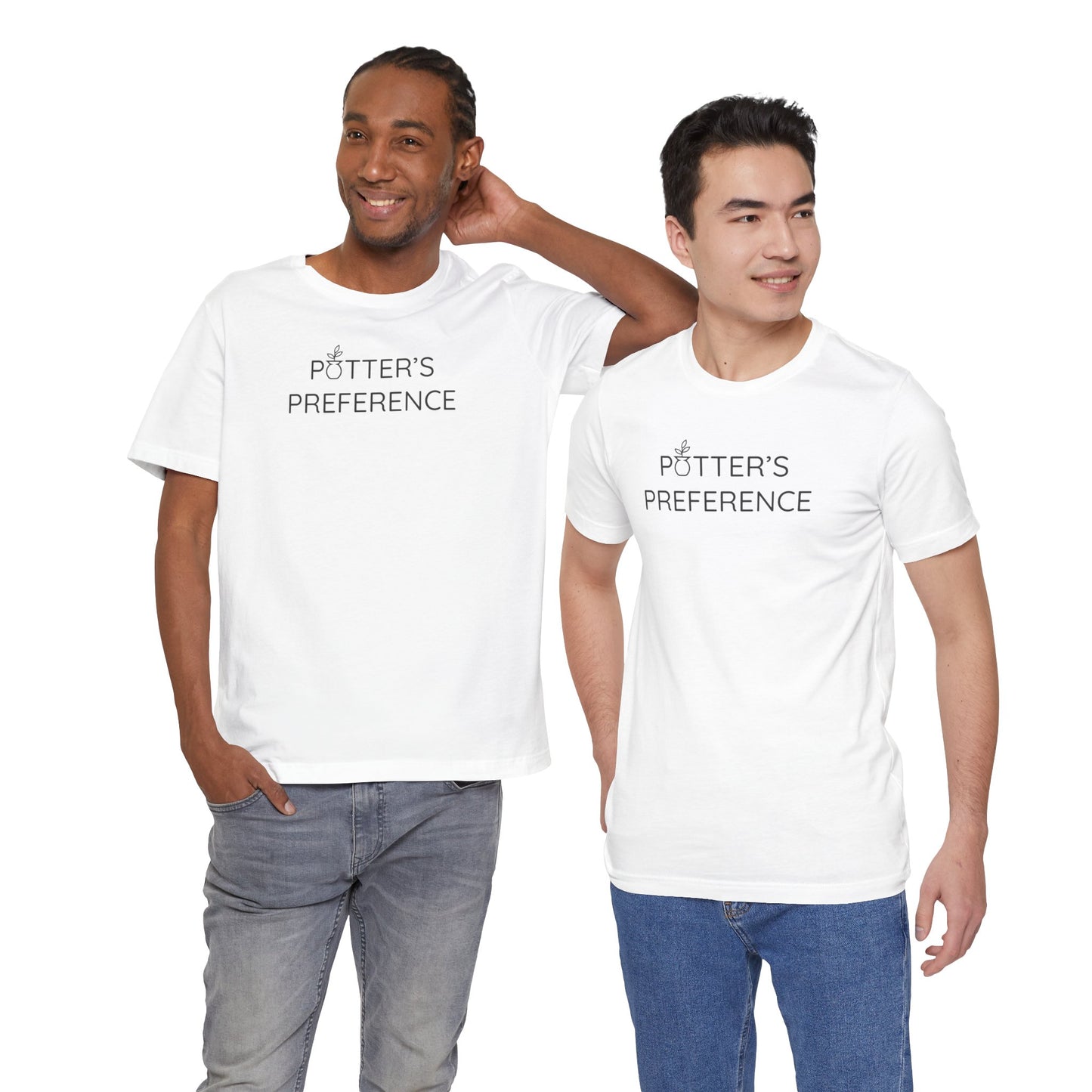 "Potter's Preference" Black Text Unisex Text