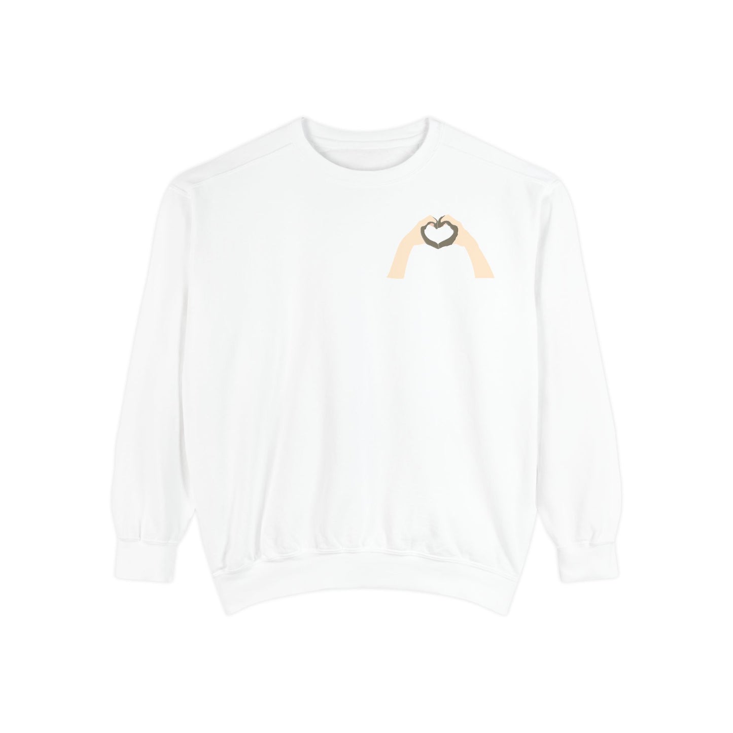 Clay Heart Hands 01 - Pocket Design Sweatshirt