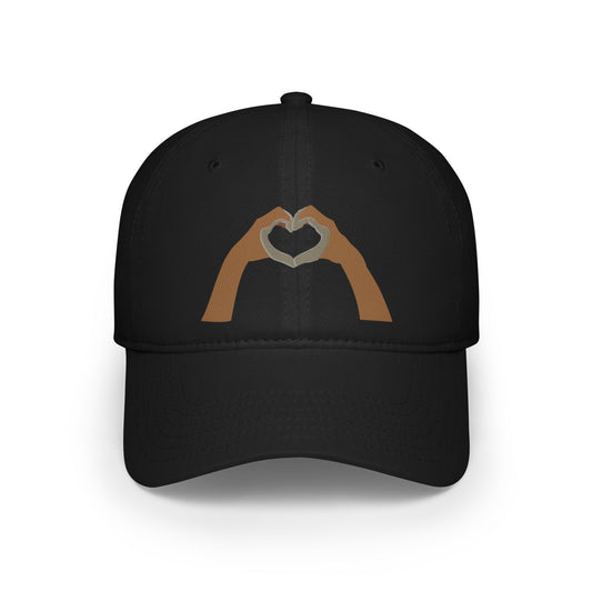 Clay Heart Hands 05 Baseball Cap