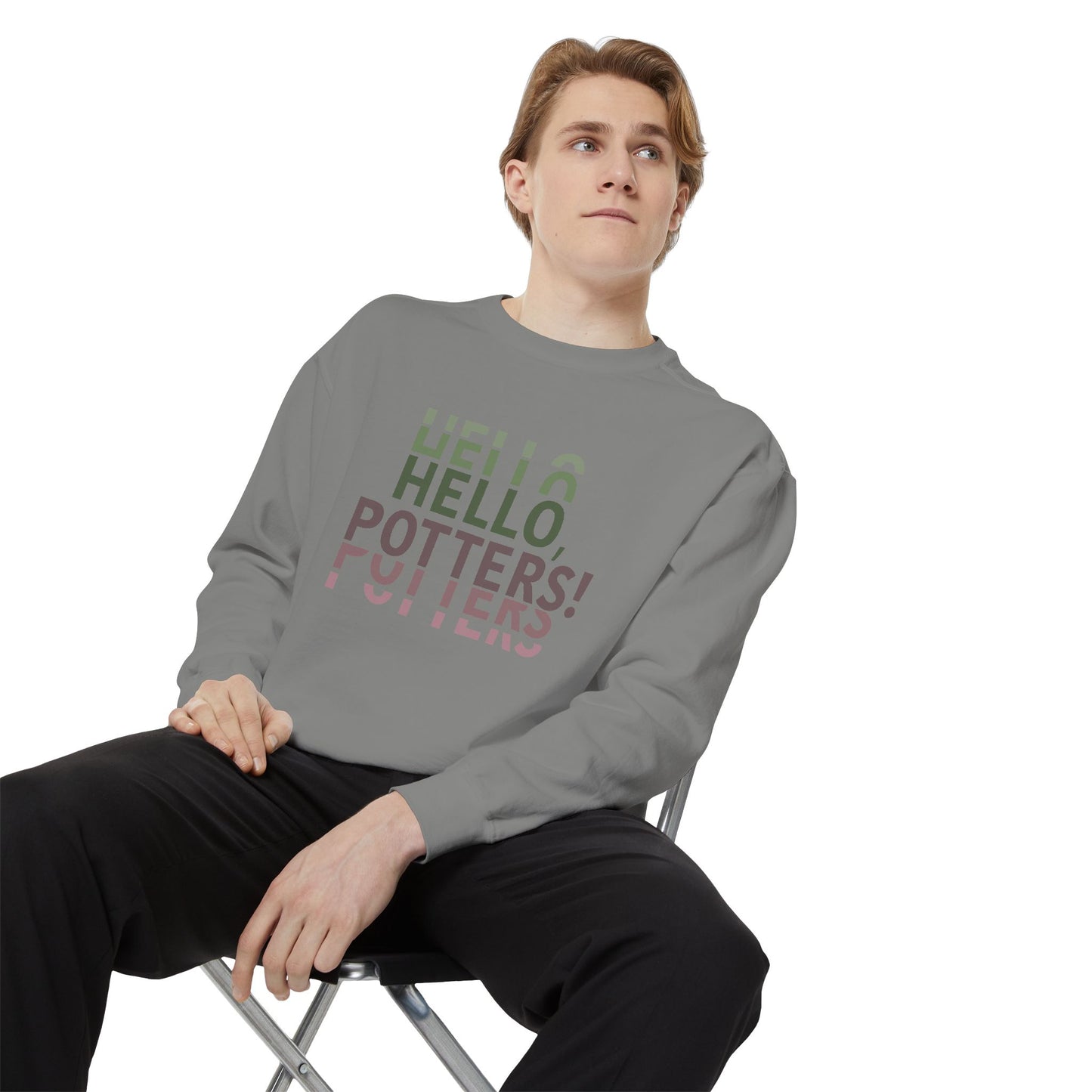 “Hello, Potters!” (Center) Sweatshirt