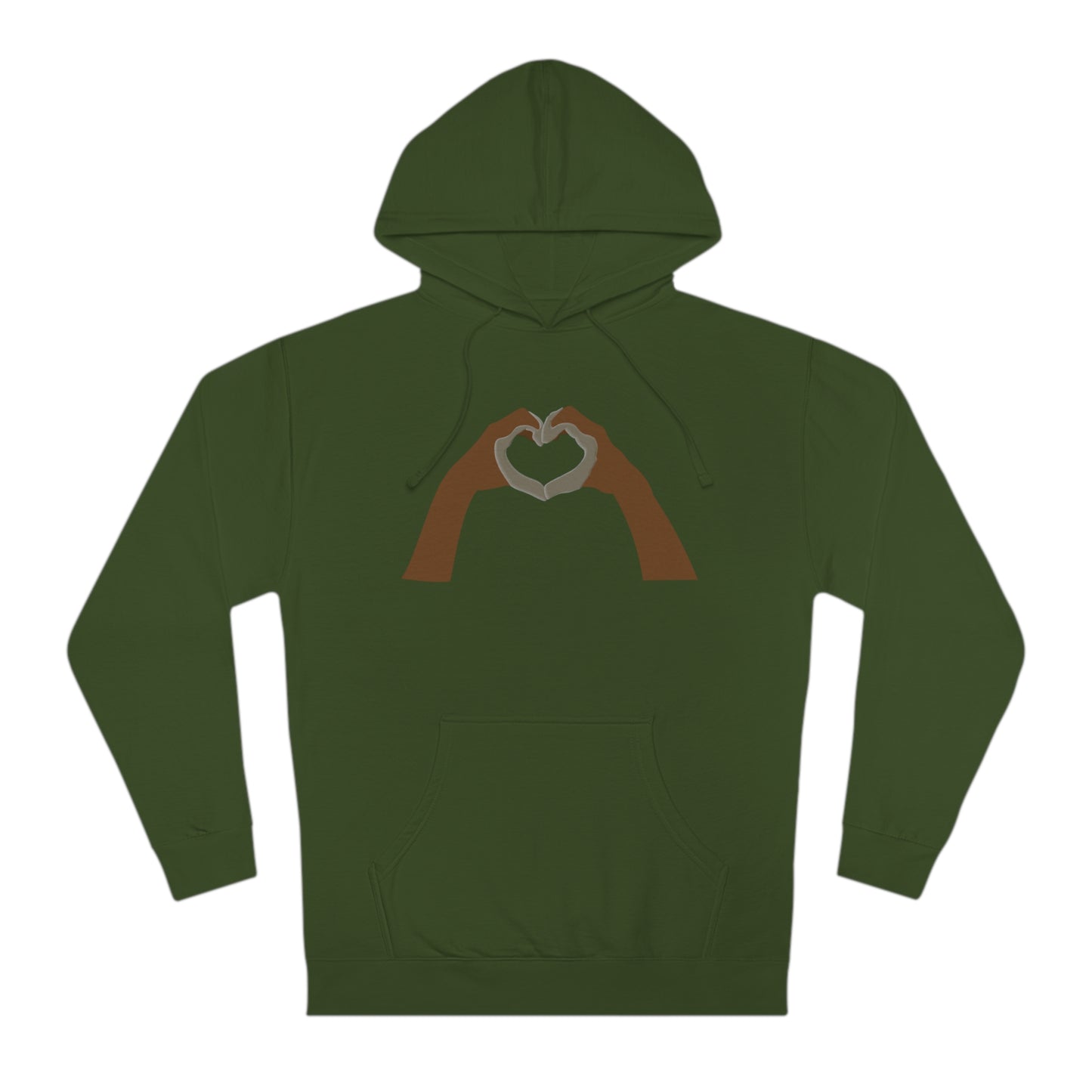 Clay Heart Hands 06 - Hooded Sweatshirt