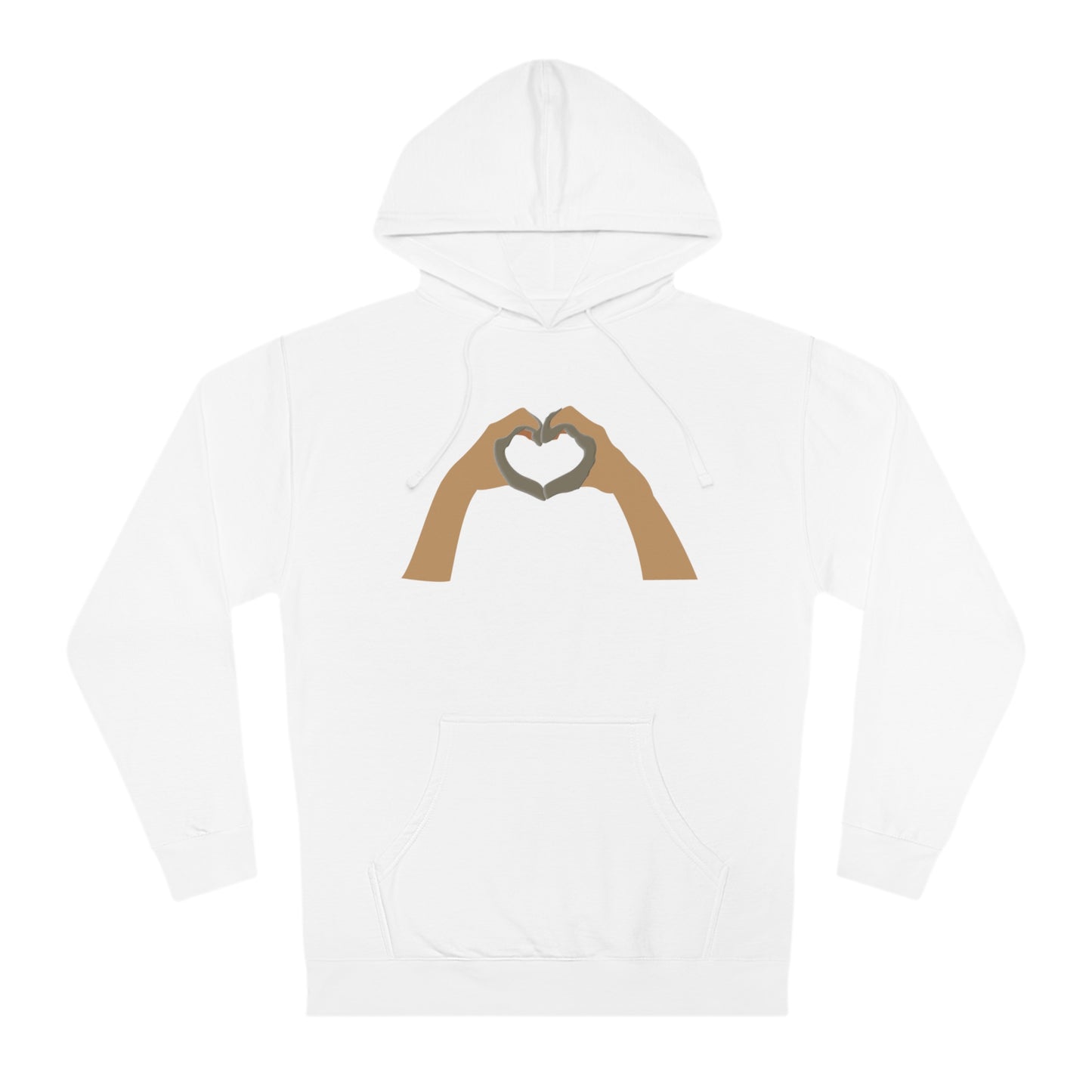 Clay Heart Hands 05 - Hooded Sweatshirt