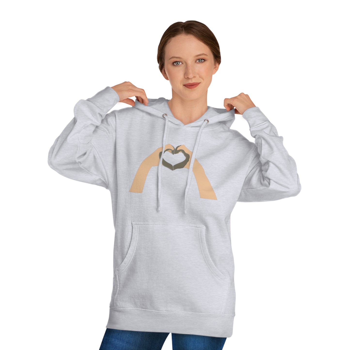 Clay Heart Hands 03 - Hooded Sweatshirt