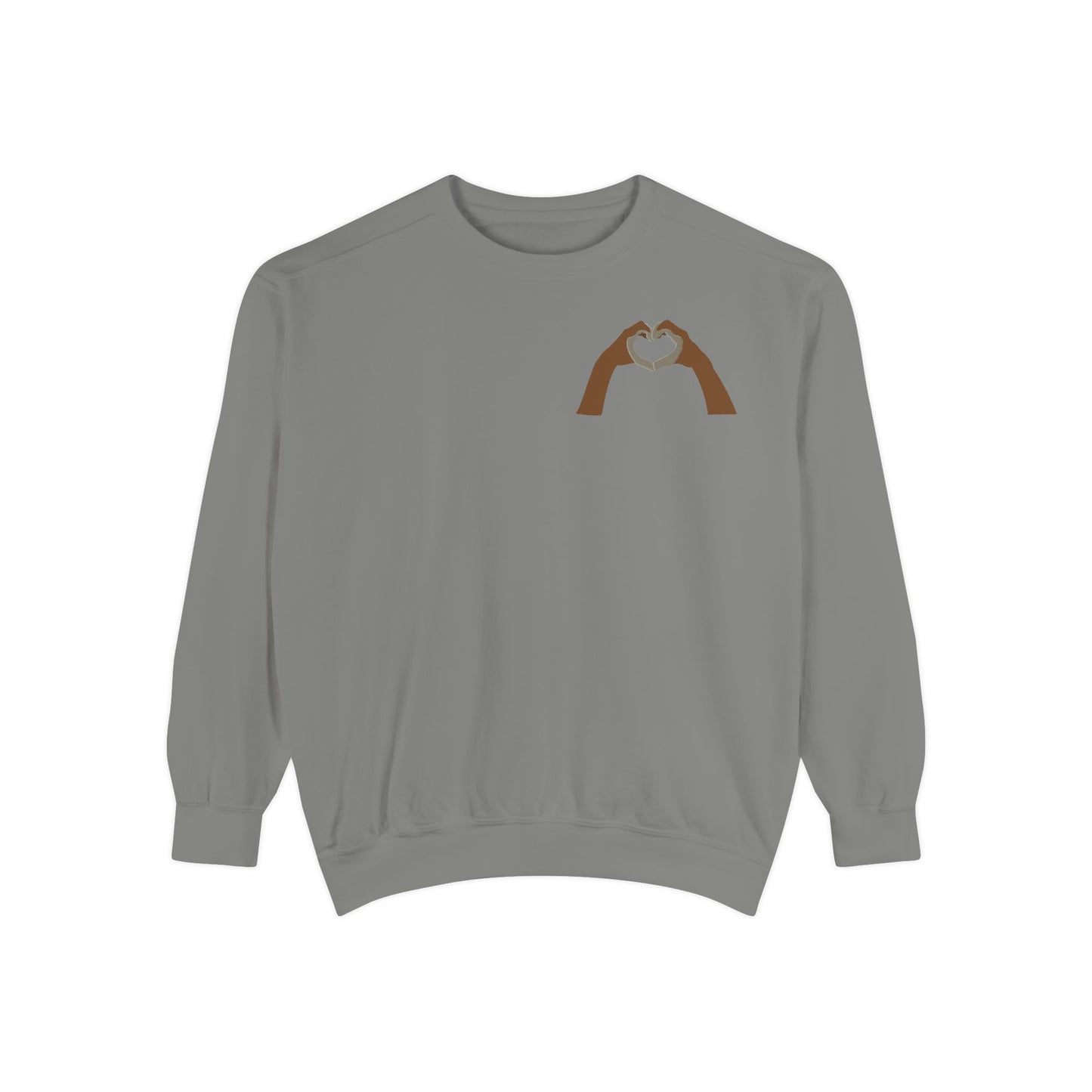 Clay Heart Hands 06 - Pocket Design Sweatshirt