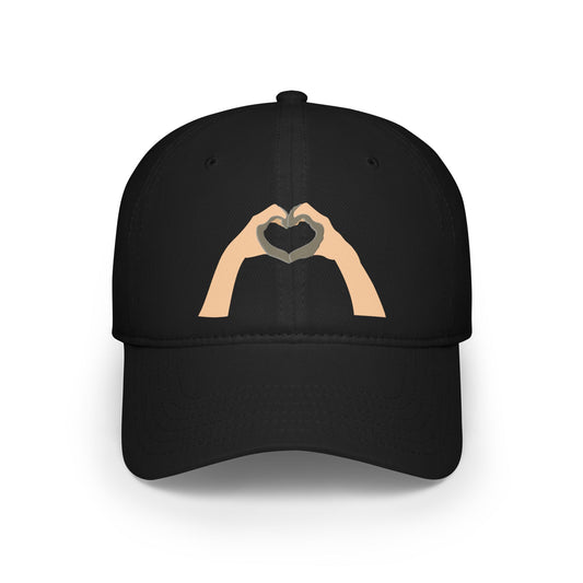 Clay Heart Hands 02 Baseball Cap