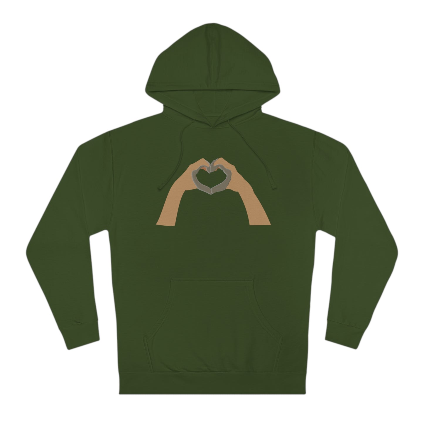 Clay Heart Hands 05 - Hooded Sweatshirt