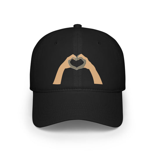 Clay Heart Hands 03 Baseball Cap