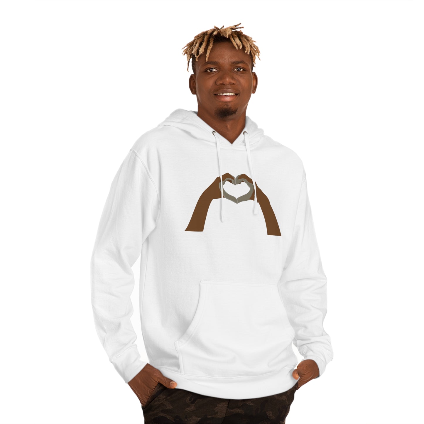 Clay Heart Hands 06 - Hooded Sweatshirt