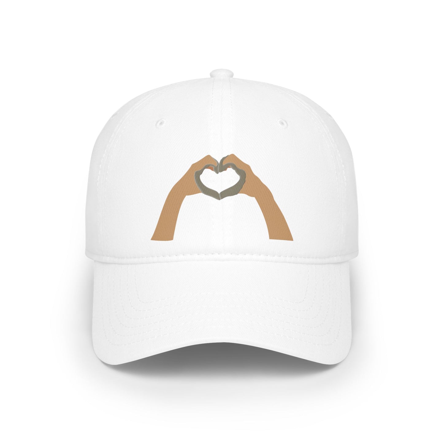 Clay Heart Hands 04 Baseball Cap