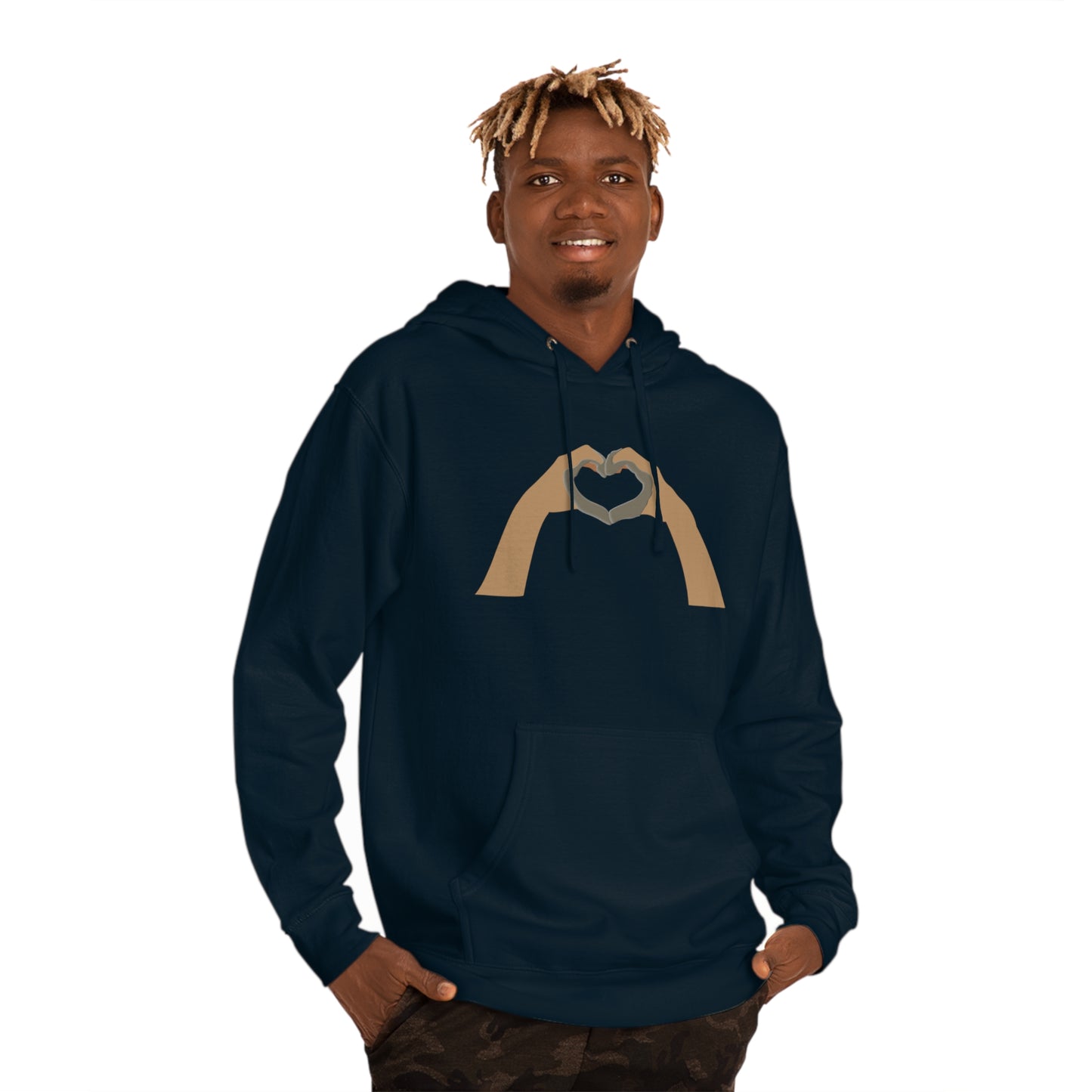 Clay Heart Hands 05 - Hooded Sweatshirt